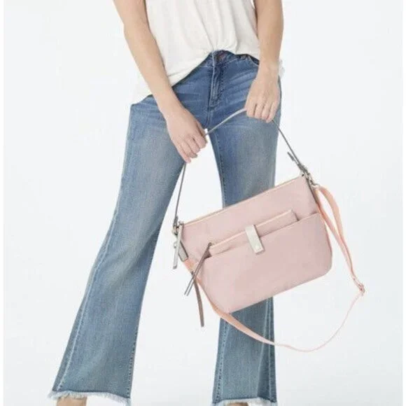 RADLEY London Alpha Road Nylon Medium Zip Top Multiway Melon shoulder bag